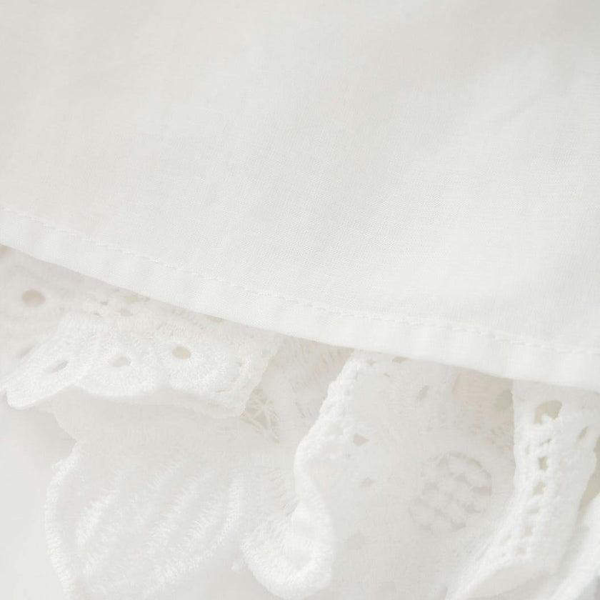 Lucinda Embroidered Mini Dress