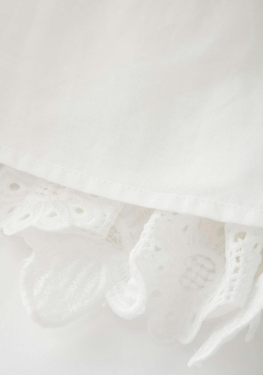 Lucinda Embroidered Mini Dress