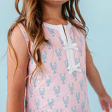 Pastel Pincers Shift Dress