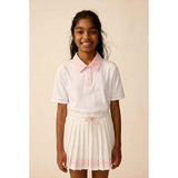 Tech Play Polo in Pink Trim