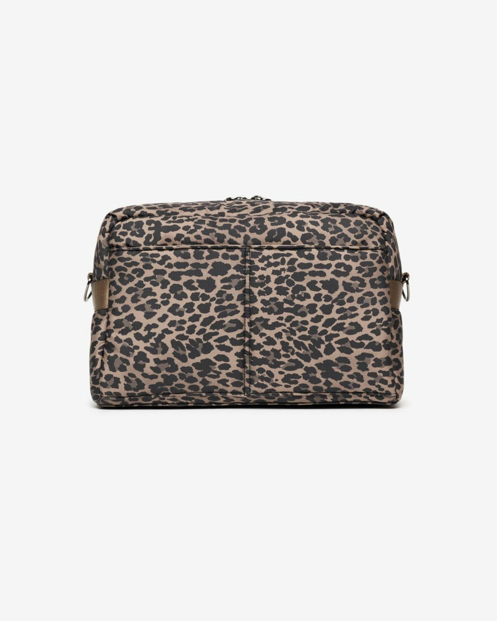 Axel Buggy Organiser / Changing Bag Brown Tonal Leopard