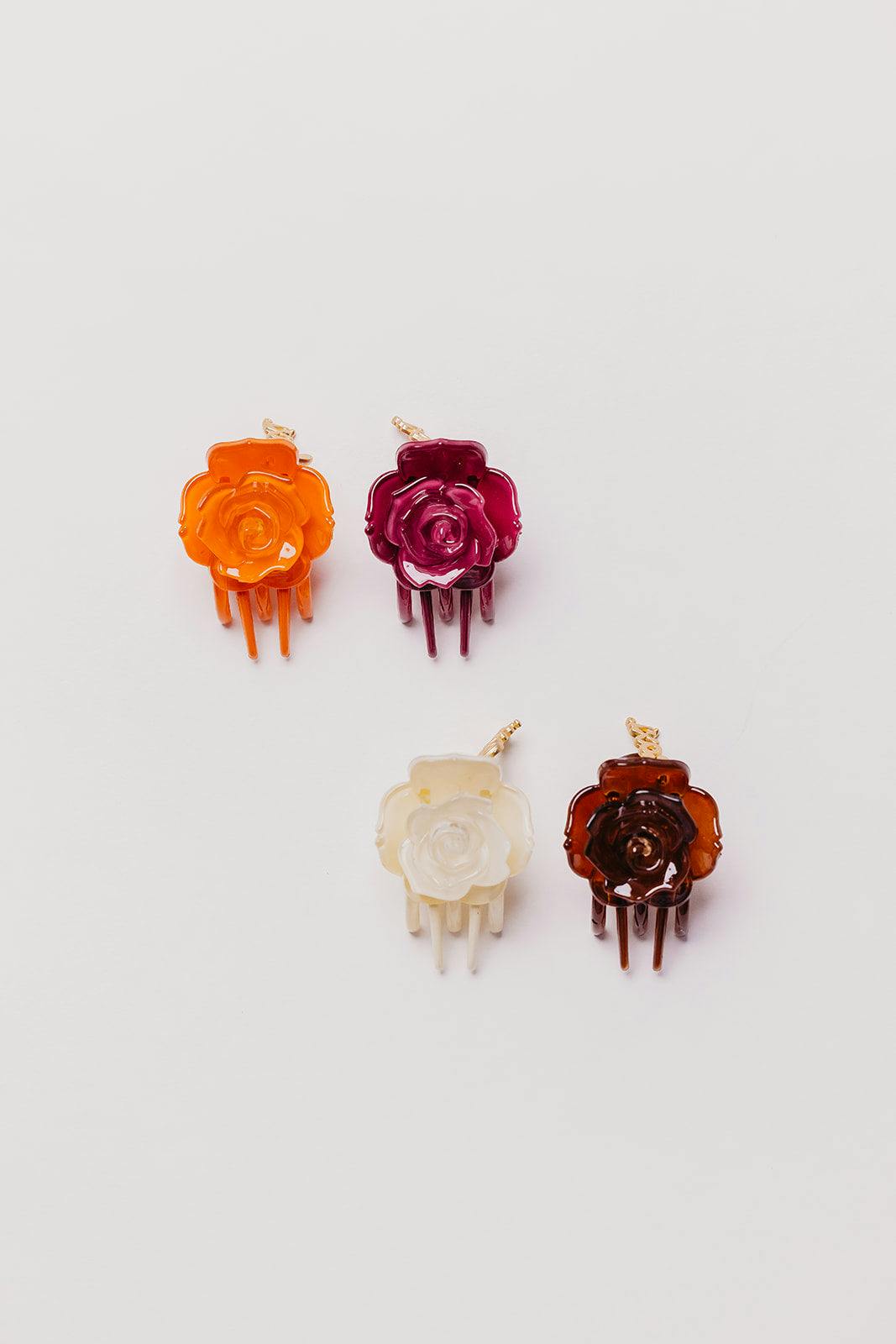 ROSE MINI CLIPS (PACK OF 2)