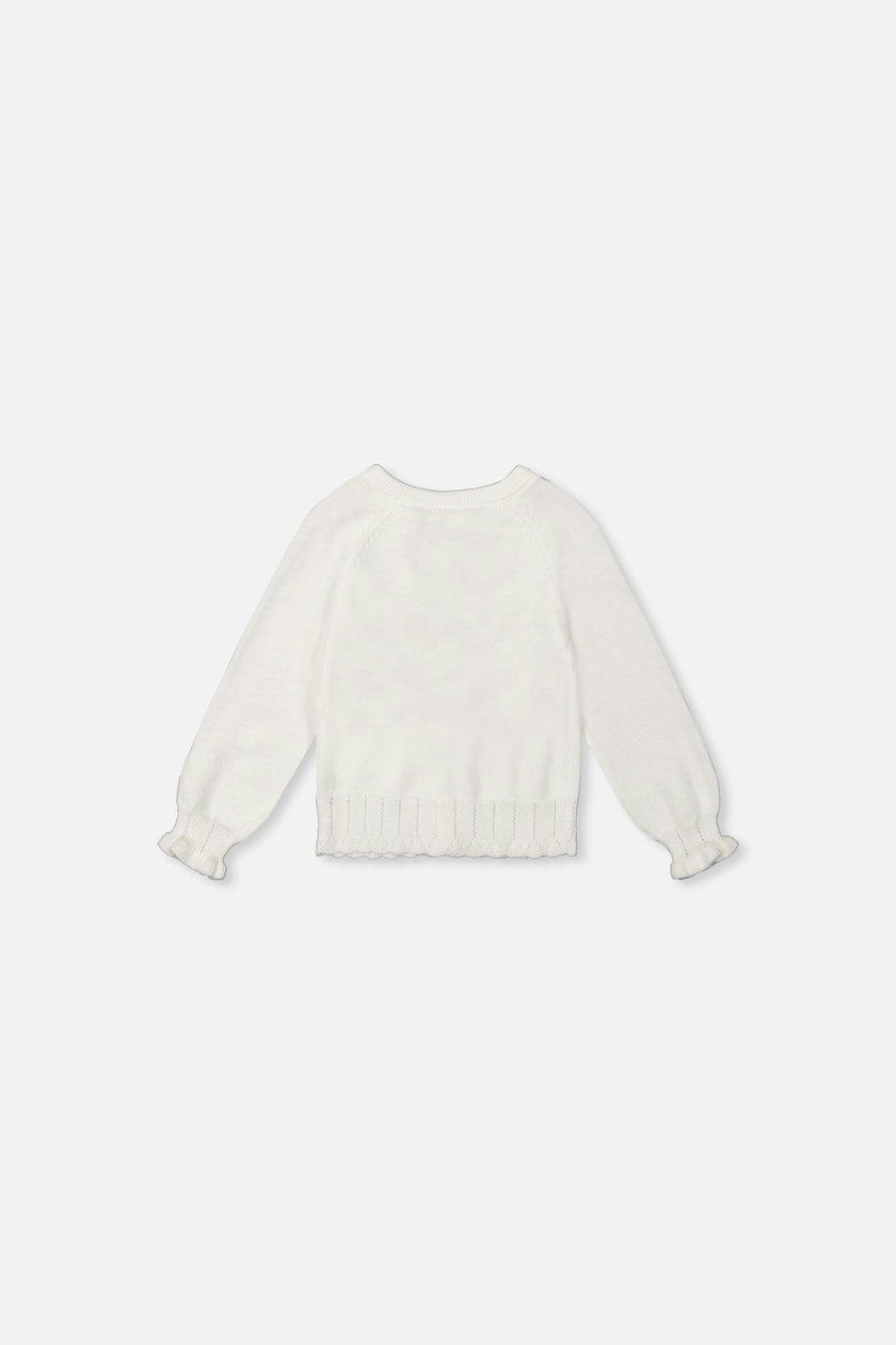 Baby Knit Cardigan Off-White