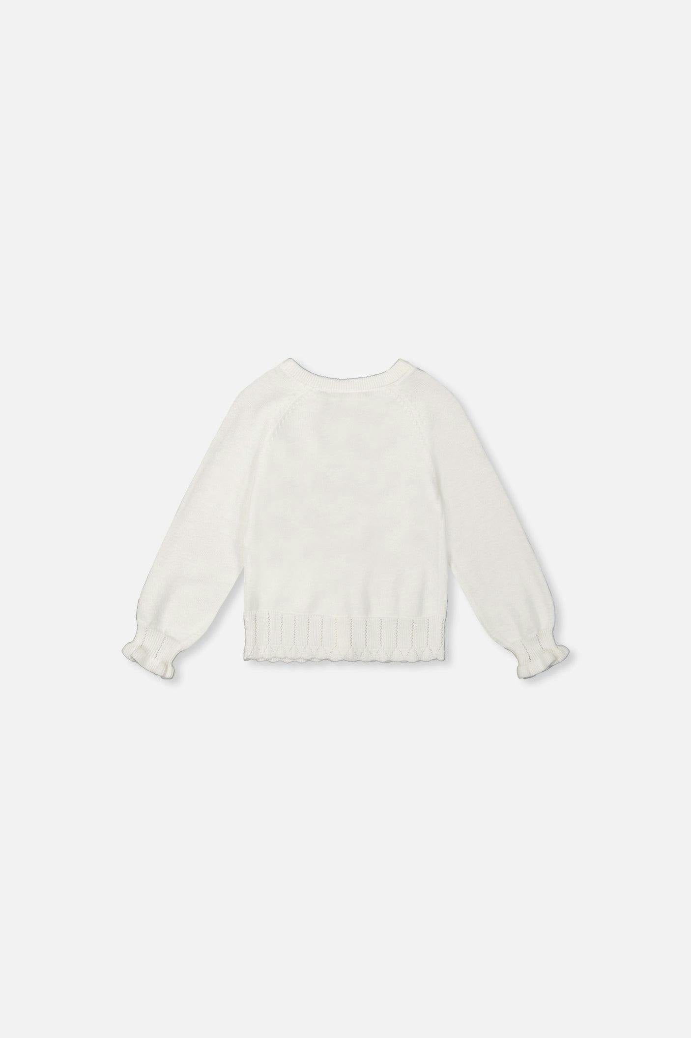 Baby Knit Cardigan Off-White