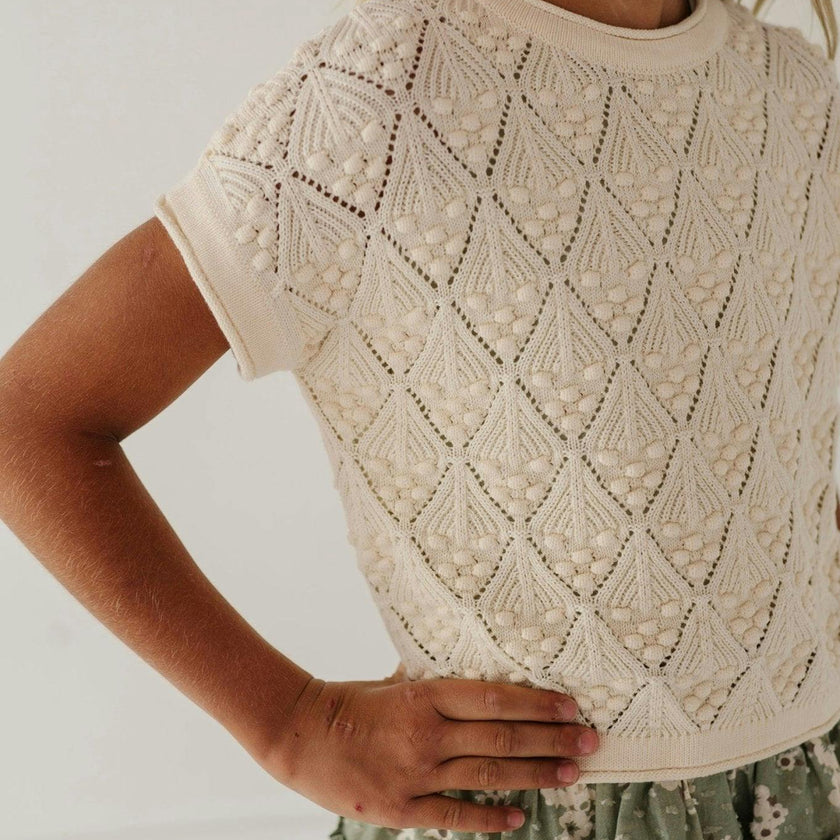 Open Weave Sweater