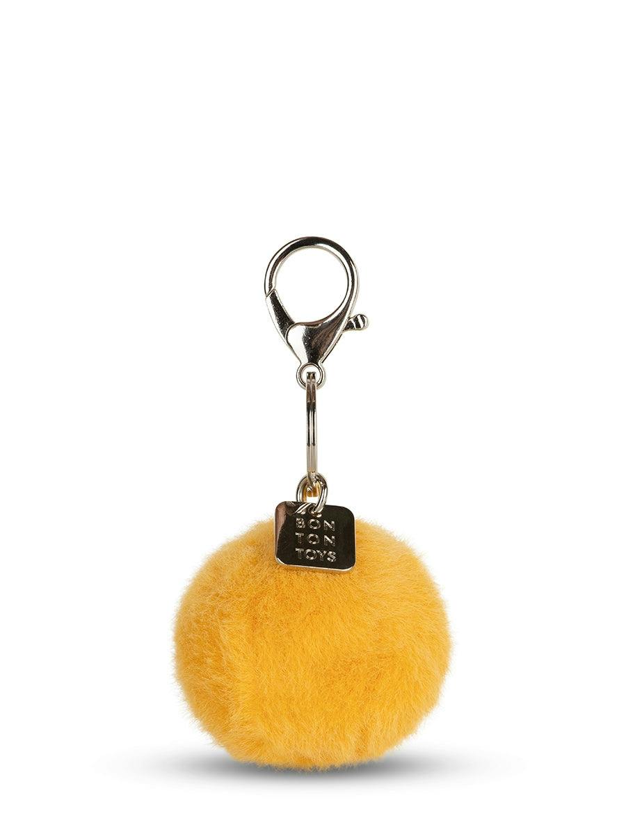Smiley Keychain ECO Fuzzy Yellow - 2
