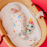 Knit Swaddle Blanket - Disney Scrump Dreamsicles