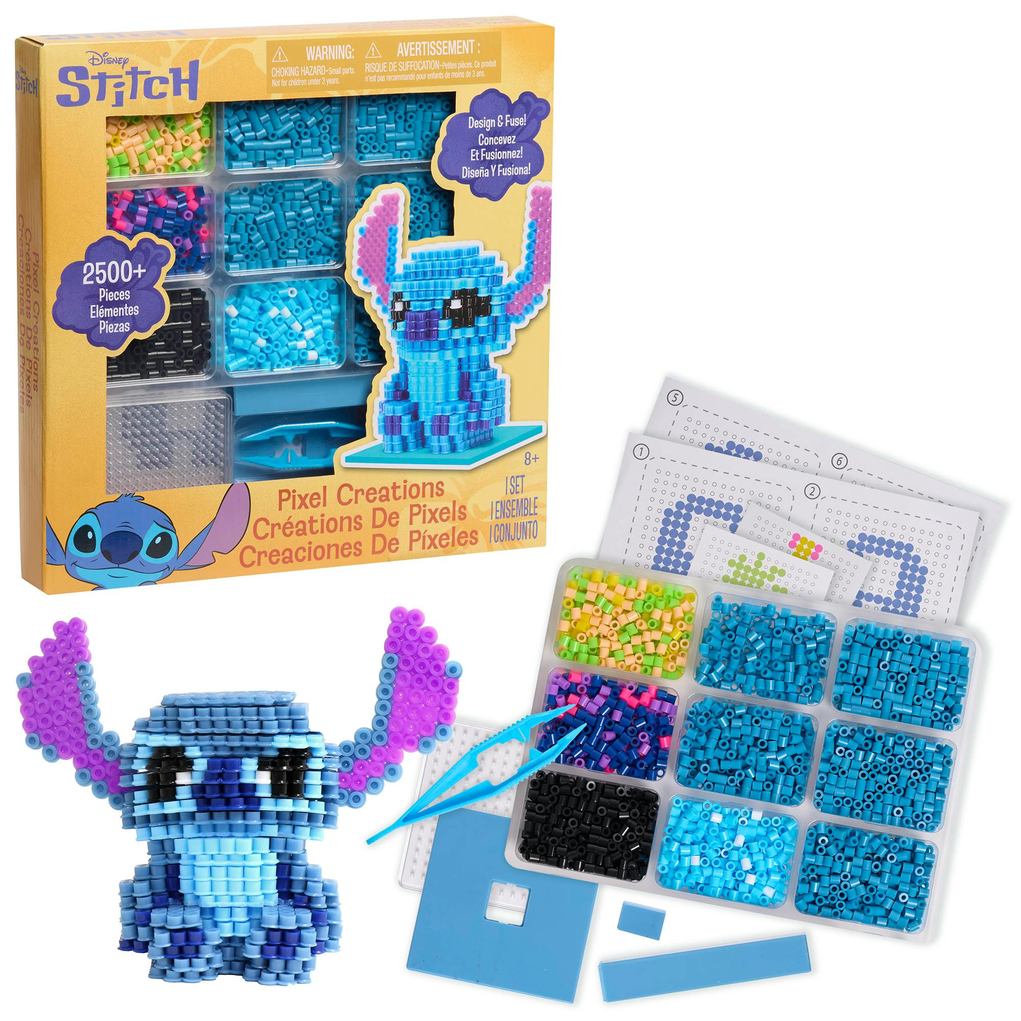 3D Pixel Creations: Disney Stitch - 2500 Beads
