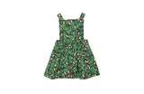 Pinafore Dress in Herbs