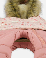 One-Piece Baby Snug Snowsuit Designed for Car Seat