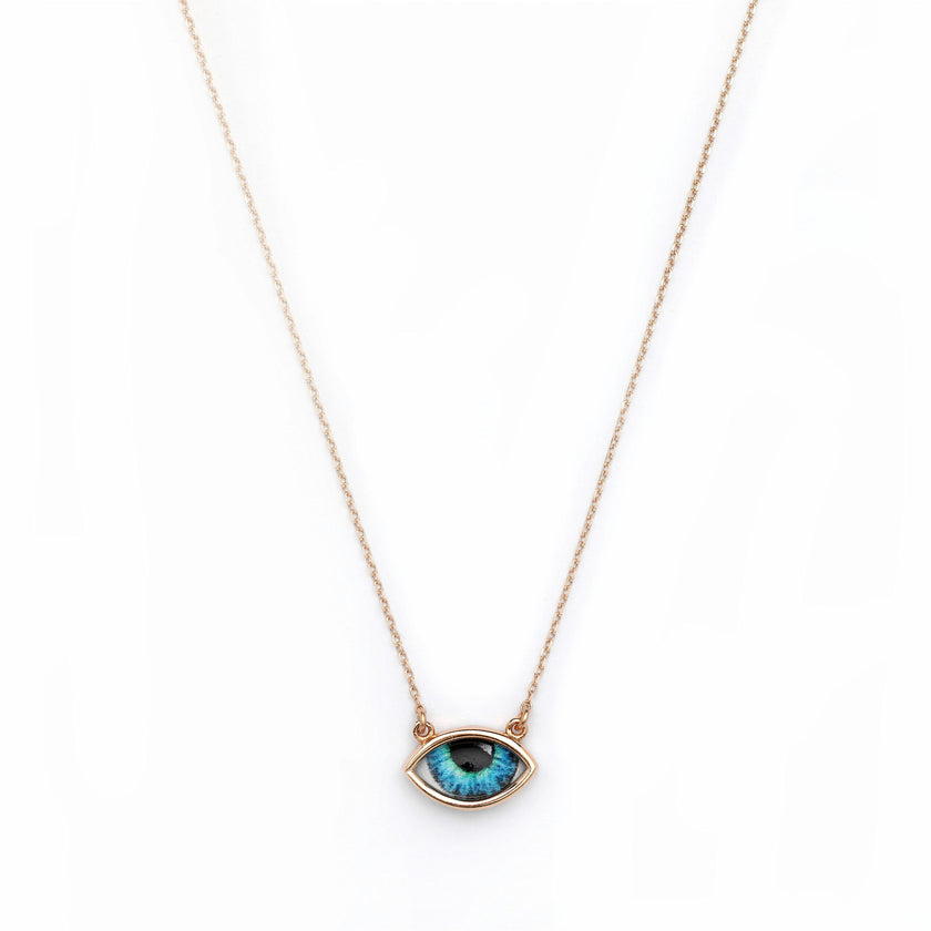 Kids Mikki Blue Eye Necklace
