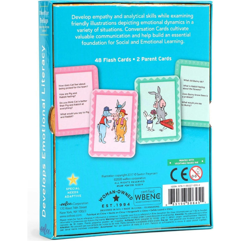 I Heard Your Feelings Conversation Flash Cards
