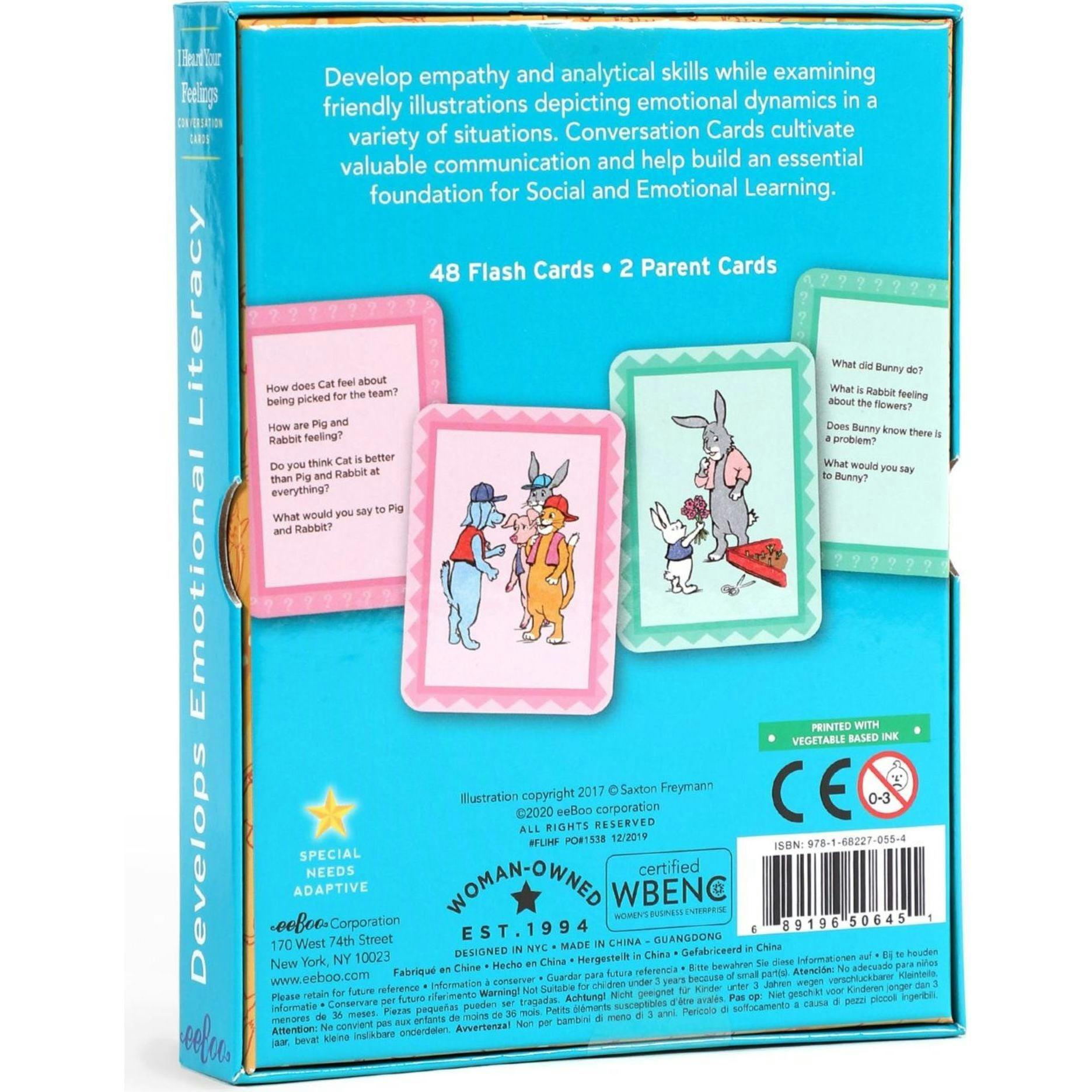 I Heard Your Feelings Conversation Flash Cards