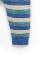 Knitted Legging Duck Egg Stripe