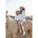 Cowgirl Goldie Boots, Gold