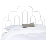 Paloma Metal Retro Headboard, White