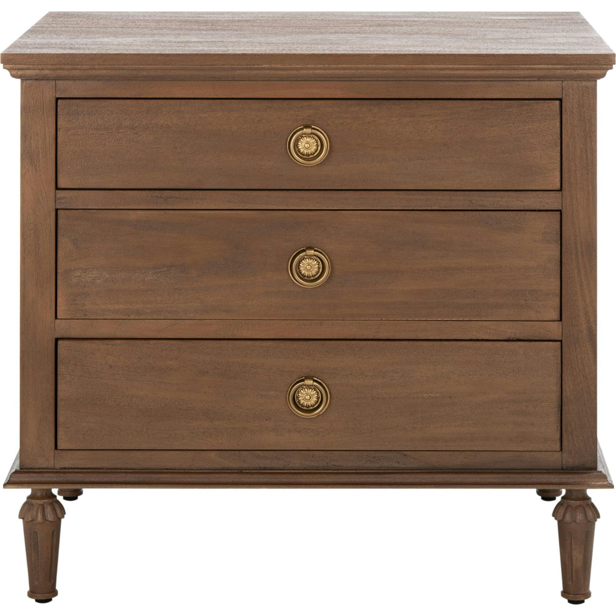 Lisabet 3 Drawer Nightstand