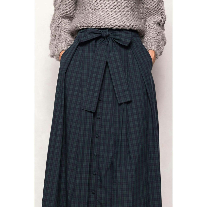Angela Skirt in Twilight Pine Plaid