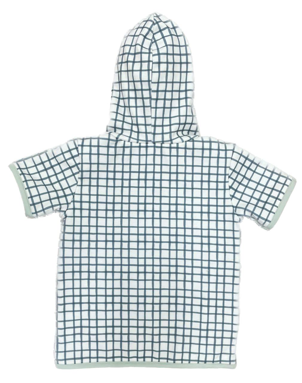 Bishop Coverup in Thacker Plaid/Pale Aqua