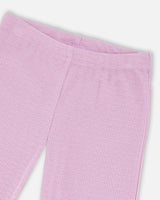 Crinkle Jersey Leggings Lilac