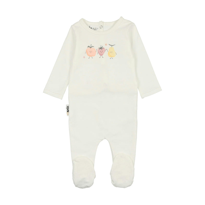 Fruity Friends Print Footie
