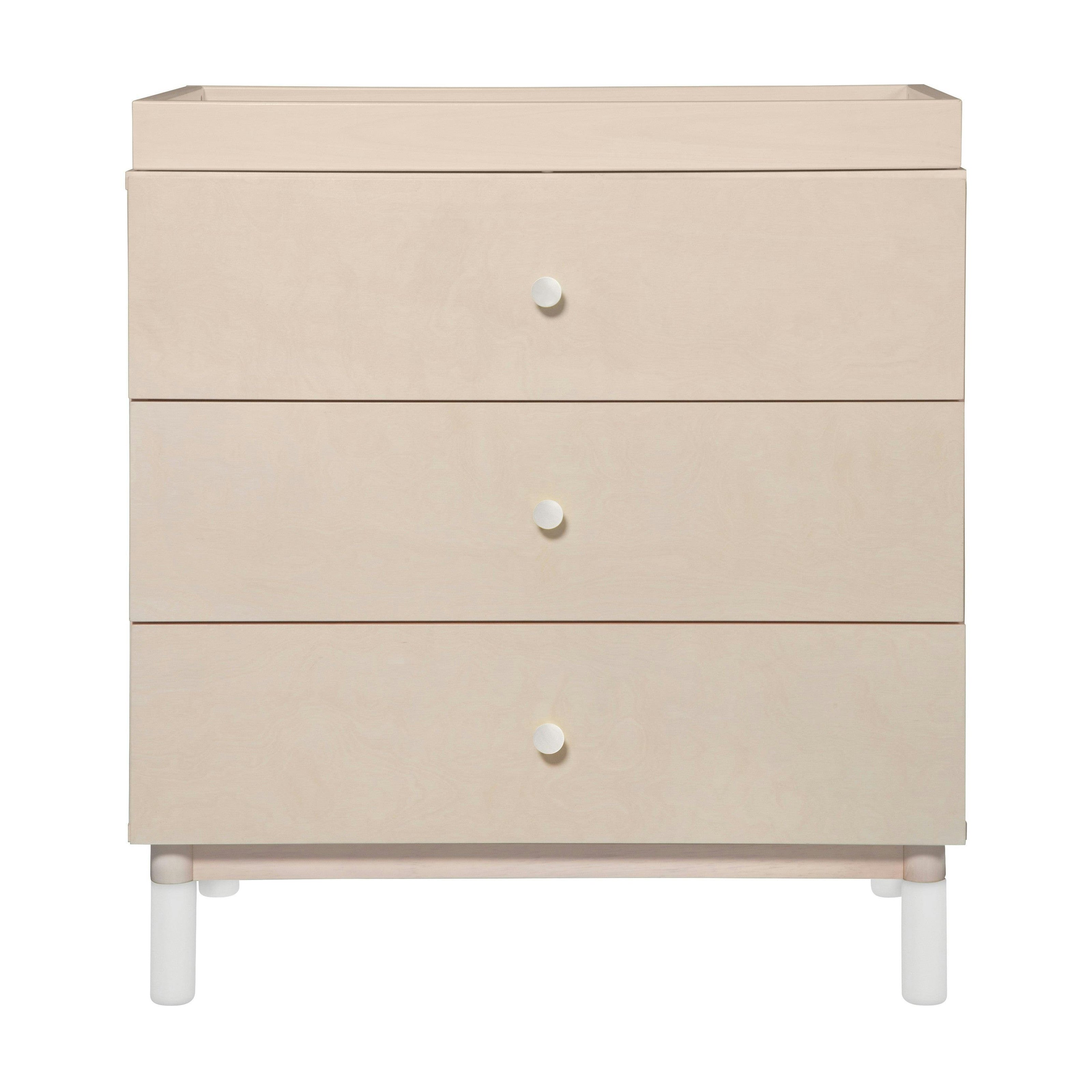Babyletto Gelato 3-Drawer Compact Changer Dresser with Removable Changing Tray (34