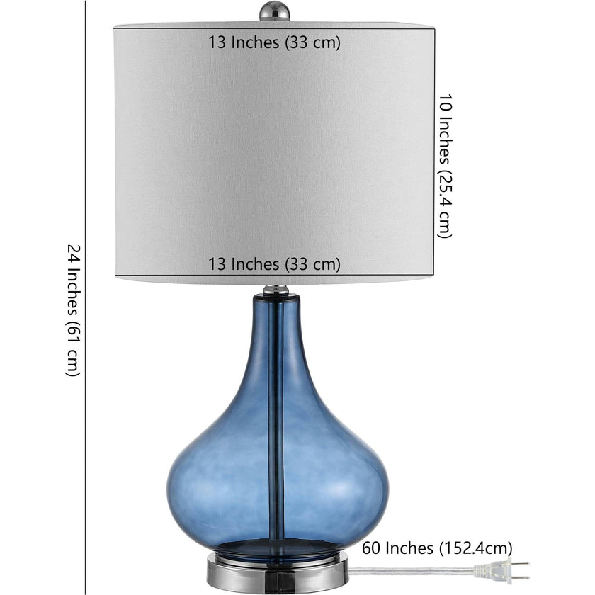 Brooks Glass Table Lamp
