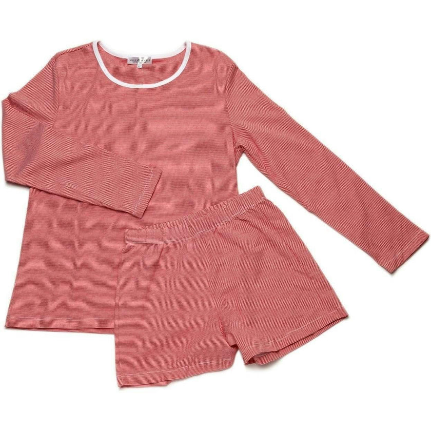 Women's Pima Long Sleeve Short Set