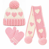Hearts Knit Accessories Bundle