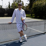 Men's Tennis Navy Sleep Shorts