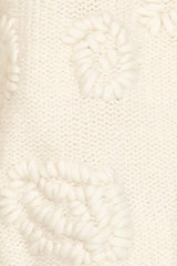 Cusco Waterlily Pullover in Ivory