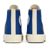 Dark Blue High Top Sneakers