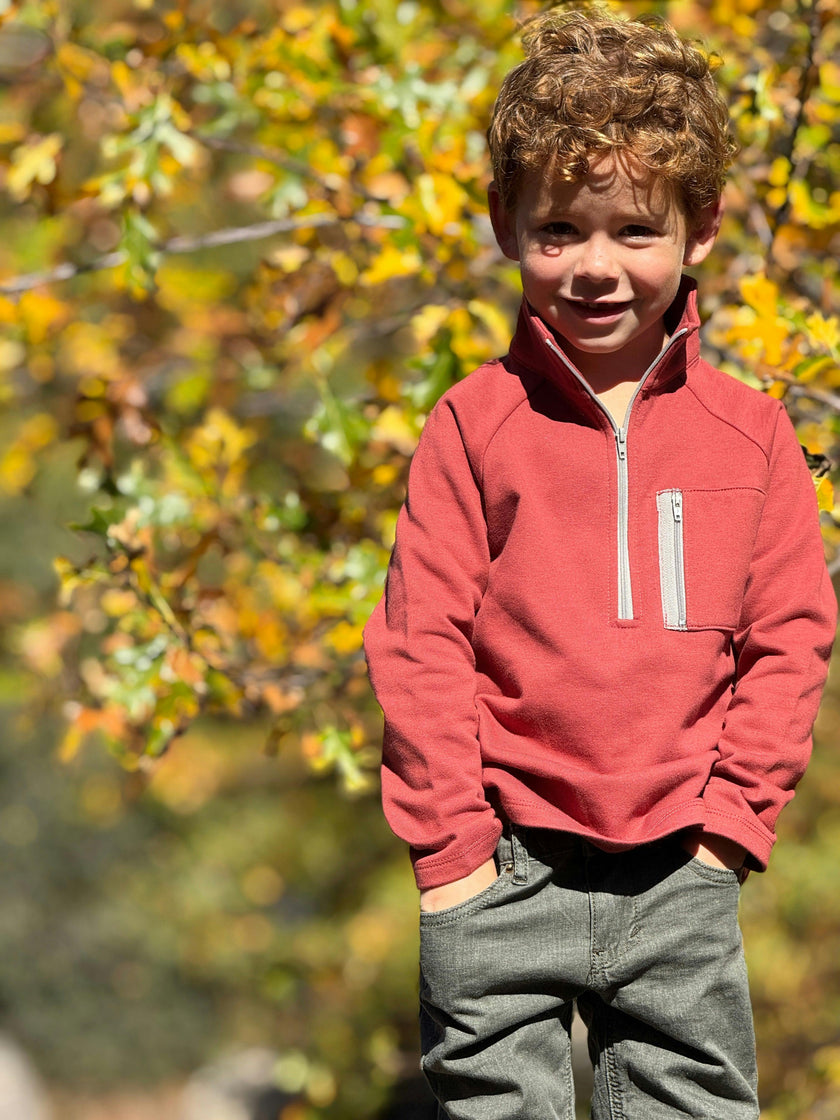 PICKET 3/4 Pumpkin ZIP UP