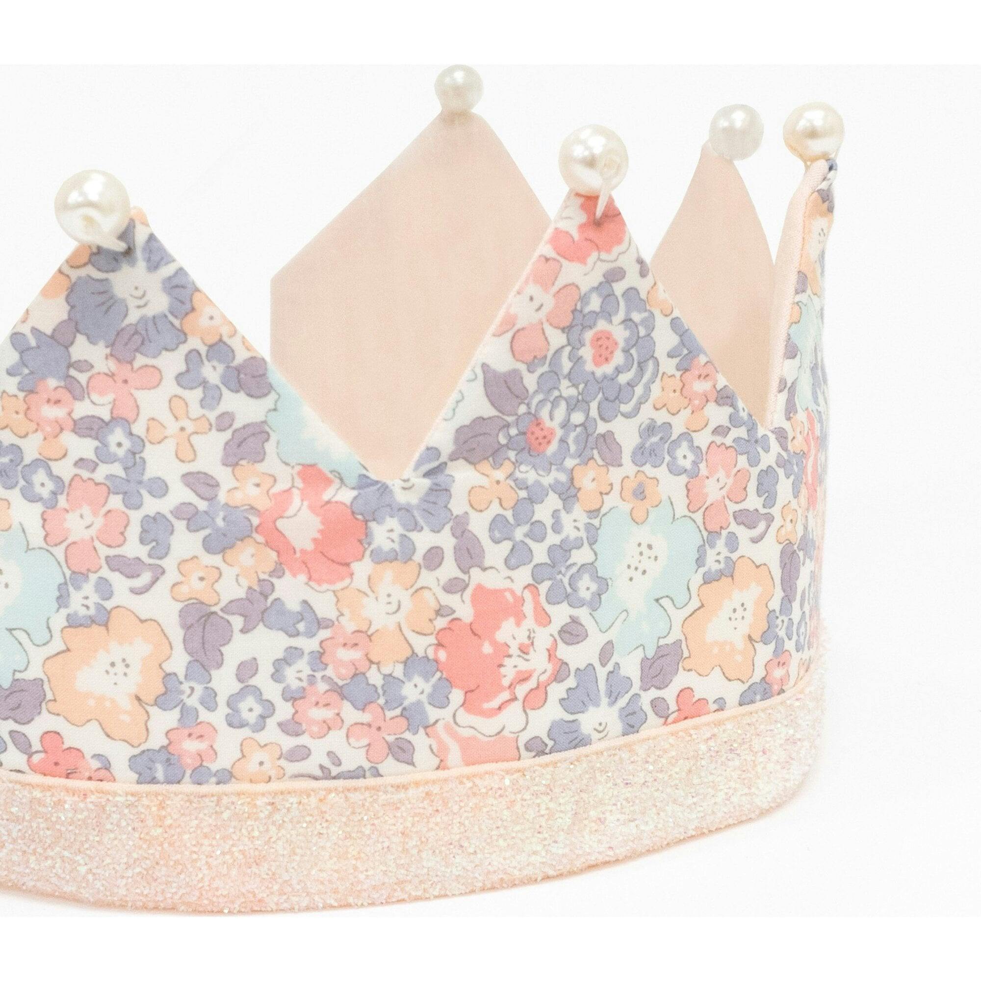 Liberty Floral & Pearl Party Crown