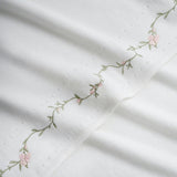 Rosette Knit Blanket