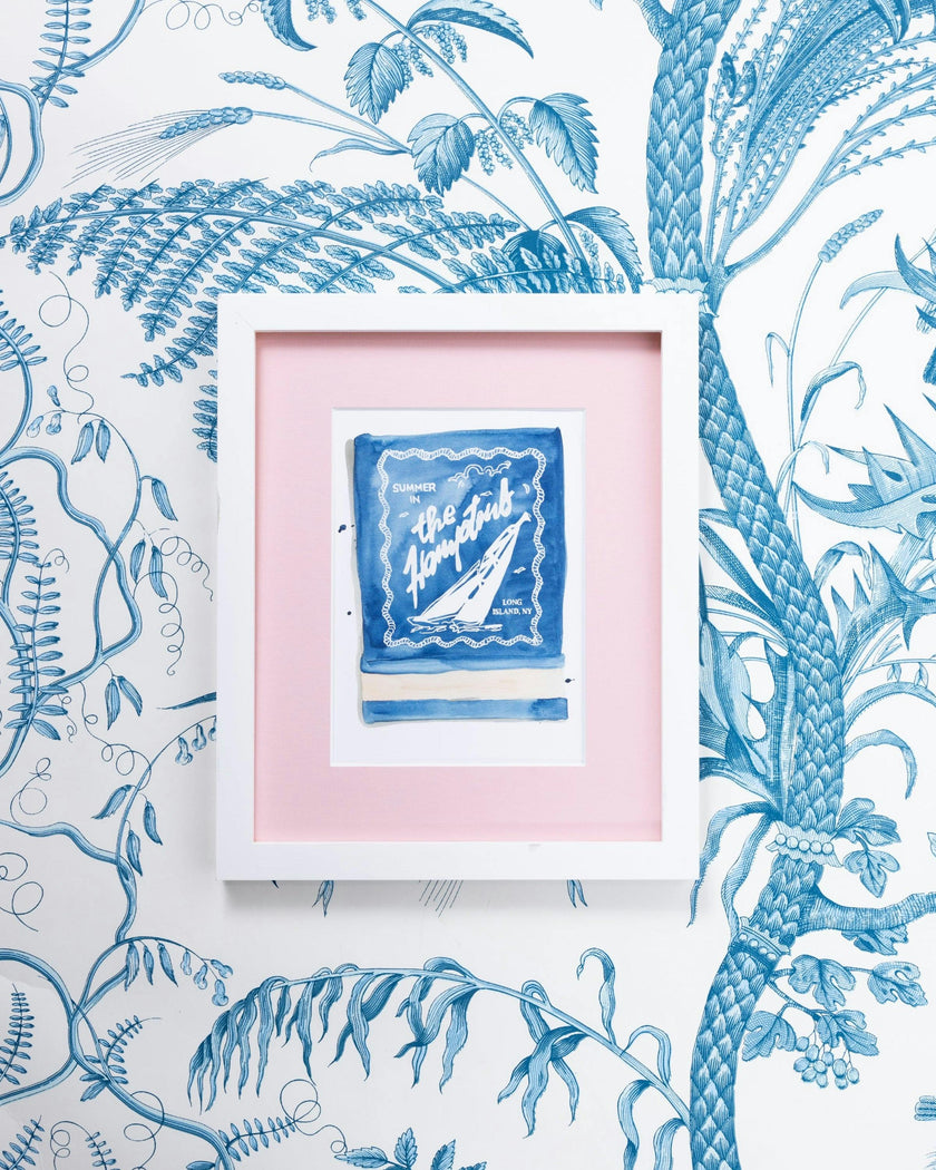 The Hamptons Matchbook Art Print