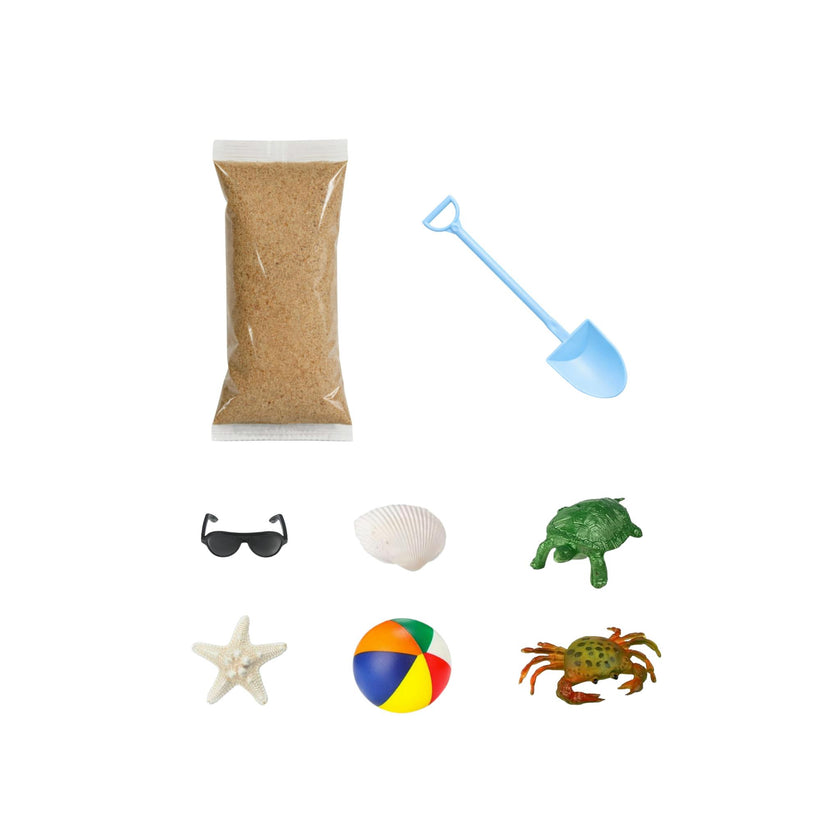 Sensory Play Pail Day at the Beach