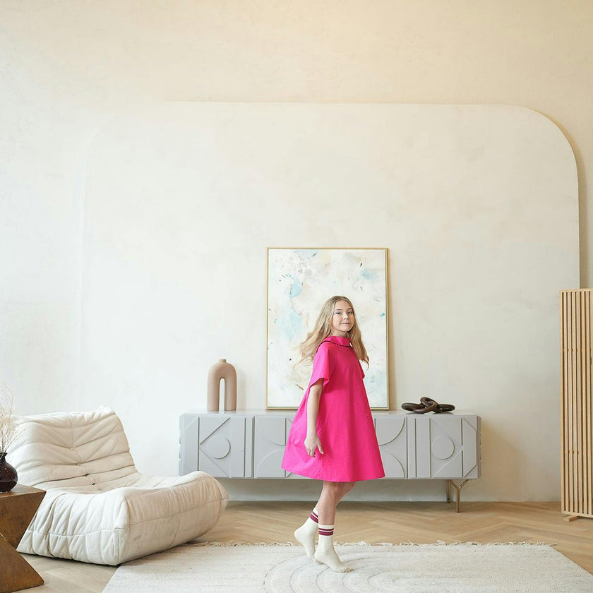 Mae Dress, Pink