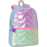 Color Block Quilted Backpack