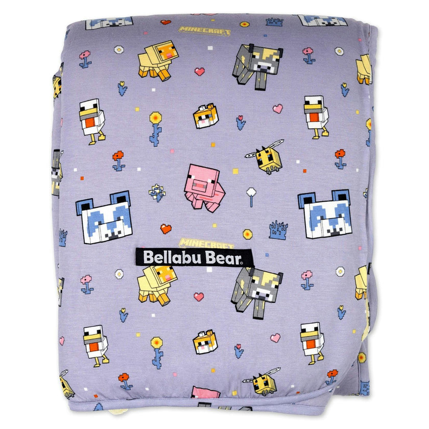 Minecraft: Pixel Pals Bamboo Sherpa Blanket