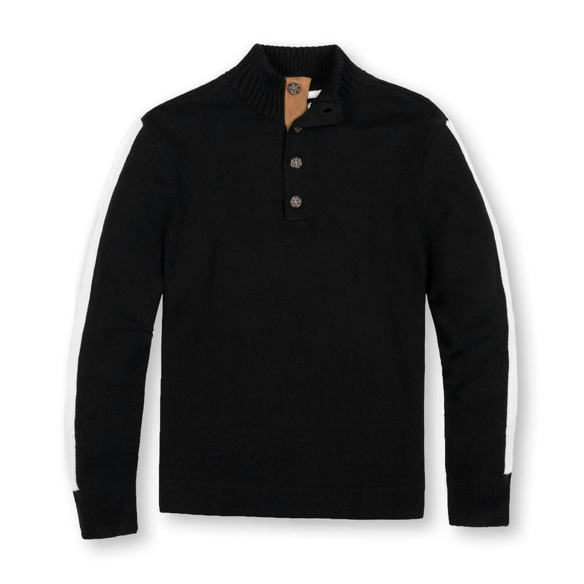 Organic Mock Neck Sweater
