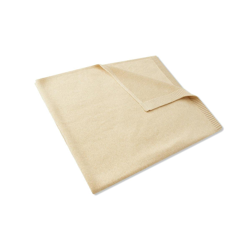 Khaki Knitted Blanket
