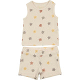 Floral Ribbed 2Pc Set
