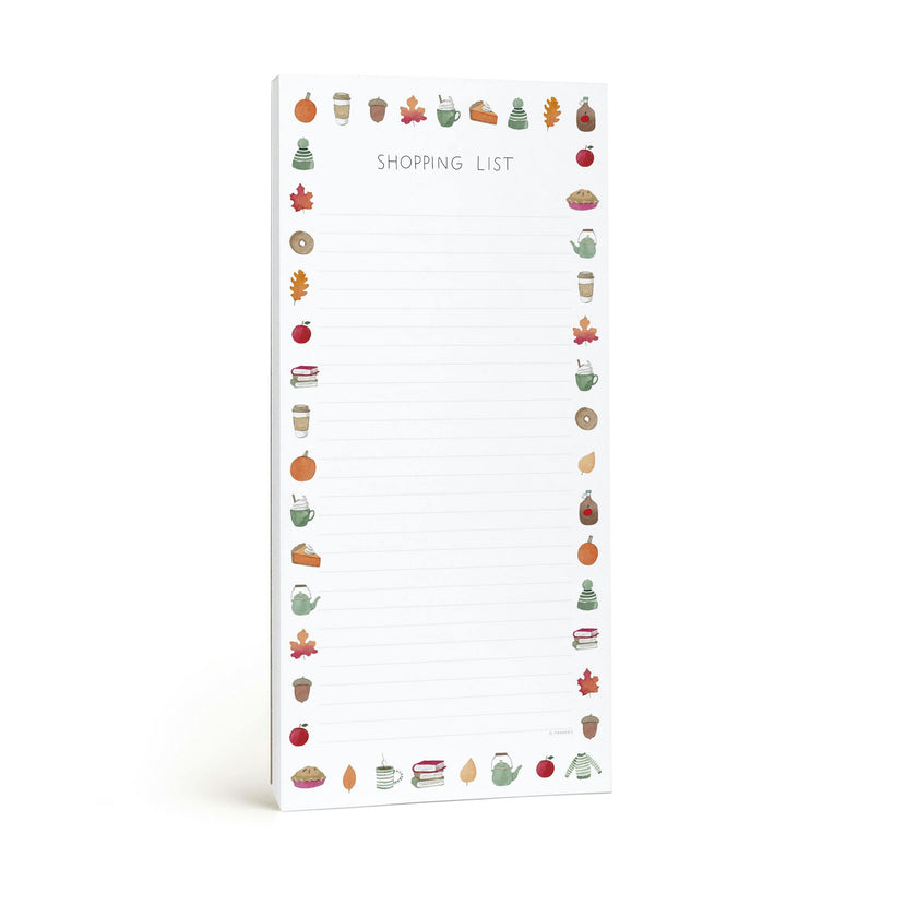 Crisp & Cozy Market Notepad