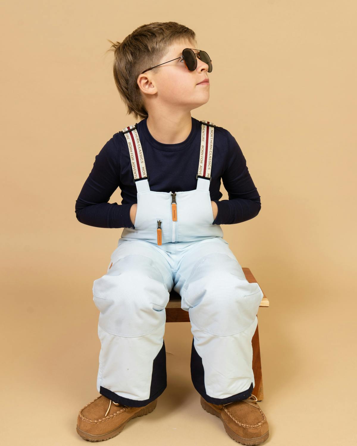 Kids Base Layer Set in Navy Blue