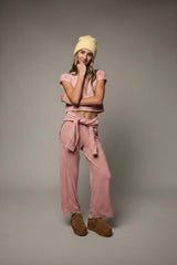 Smocked Waistband Pant