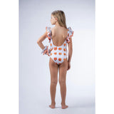 Bears Print Dots Swimsuit, Multi