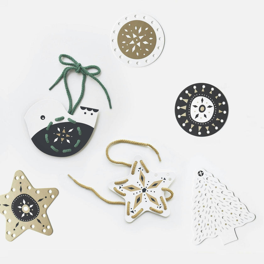 Lacing Ornaments
