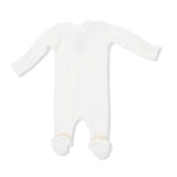 Solid Sugar Swizzle - 2 Way Zipper Footie