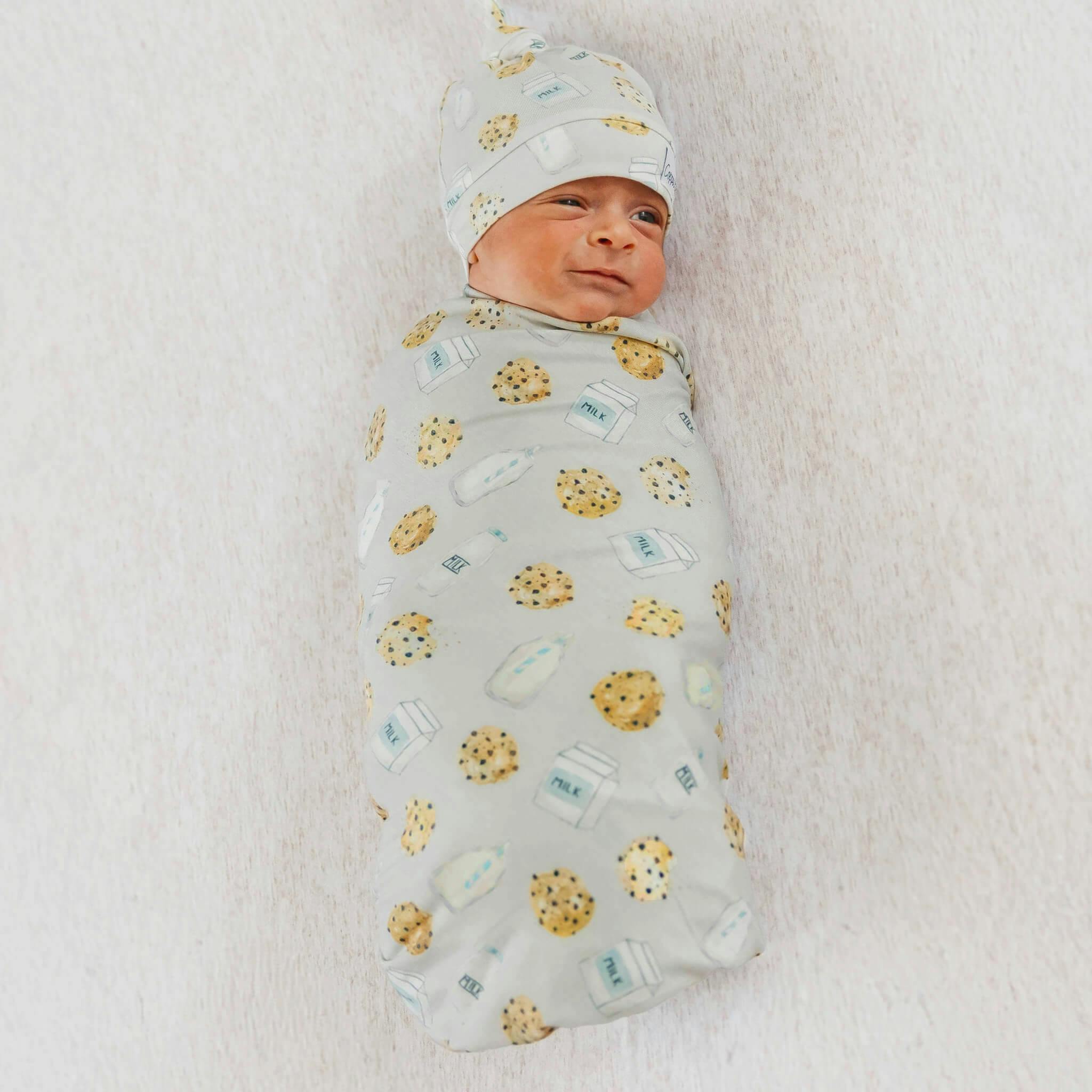 Knit Swaddle Blanket - Chip